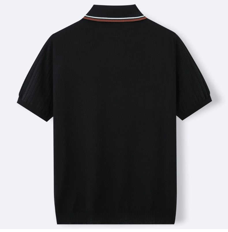Amalfi Azure Strickshirt