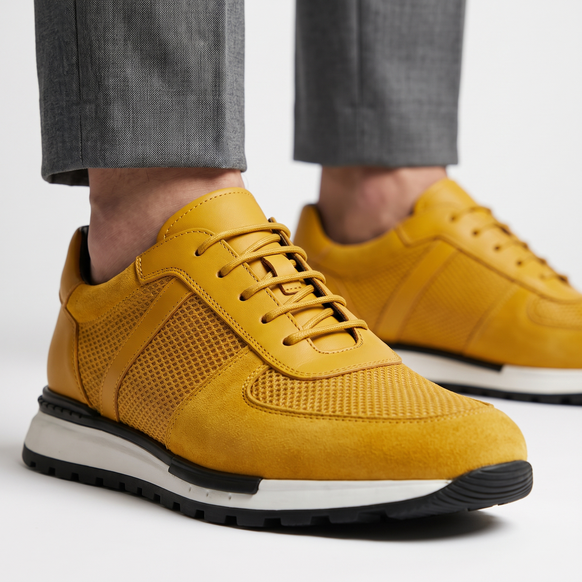 Spencer Sneaker aus echtem Leder