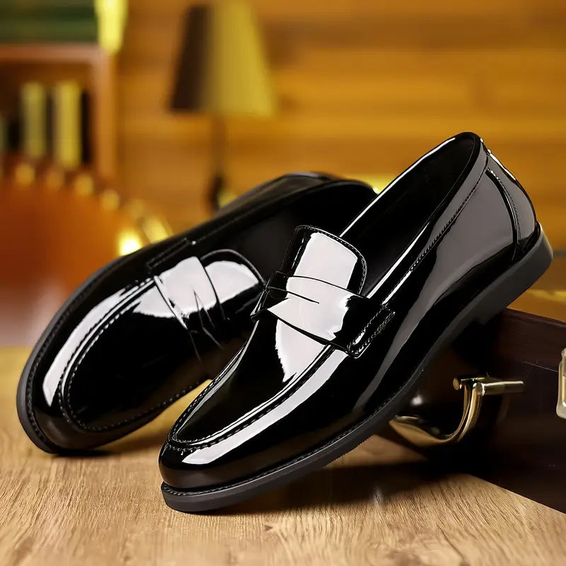 Belvedere Lackleder-Loafer
