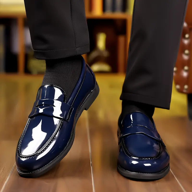 Belvedere Lackleder-Loafer