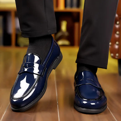 Belvedere Lackleder-Loafer