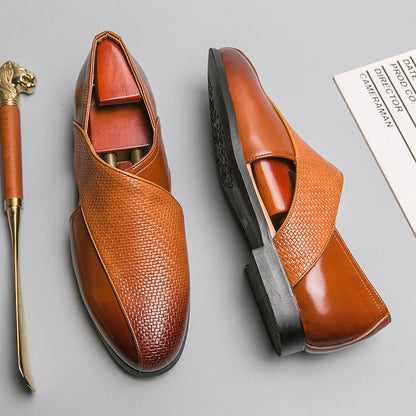 Panache Loafer aus echtem Leder