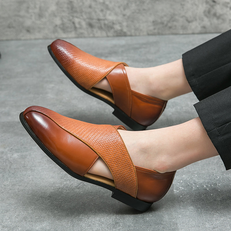 Panache Loafer aus echtem Leder