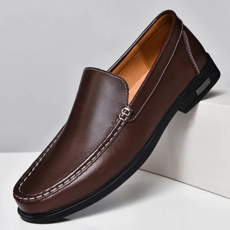 Pelle Italiana Loafer aus echtem Leder