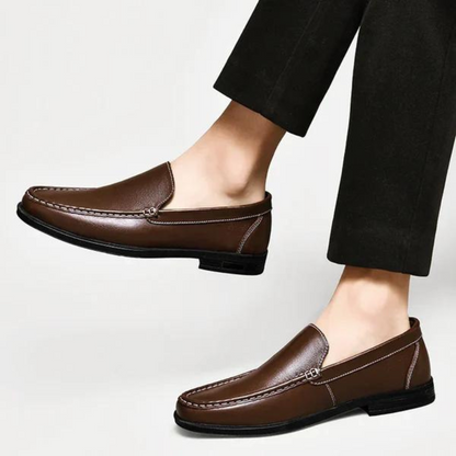 Pelle Italiana Loafer aus echtem Leder