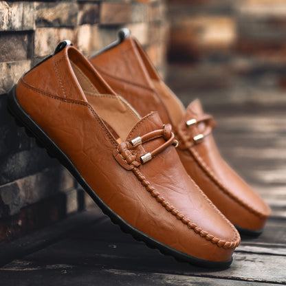 Cambridge Loafer aus echtem Leder