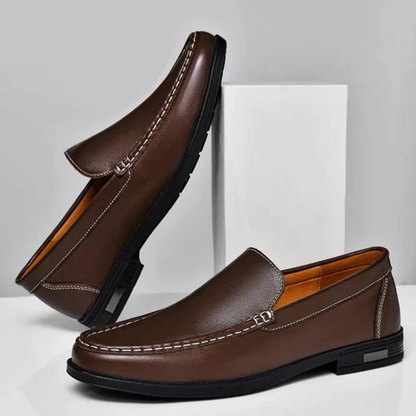 Pelle Italiana Loafer aus echtem Leder