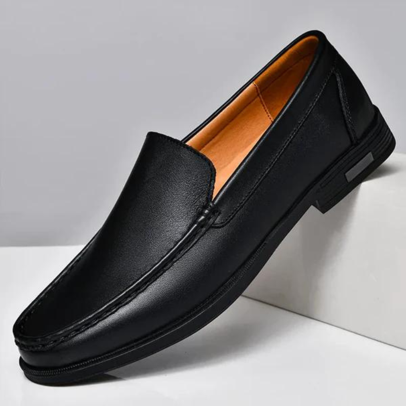 Pelle Italiana Loafer aus echtem Leder