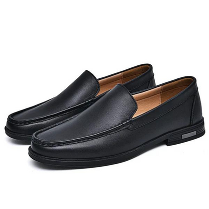 Pelle Italiana Loafer aus echtem Leder