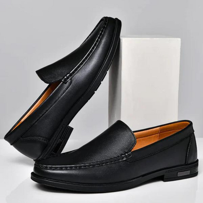 Pelle Italiana Loafer aus echtem Leder