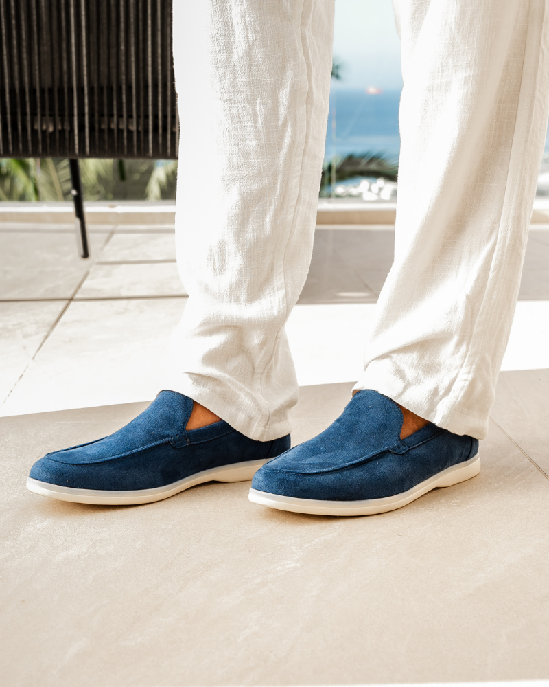 Faratti Signature-Loafer aus italienischem Wildleder