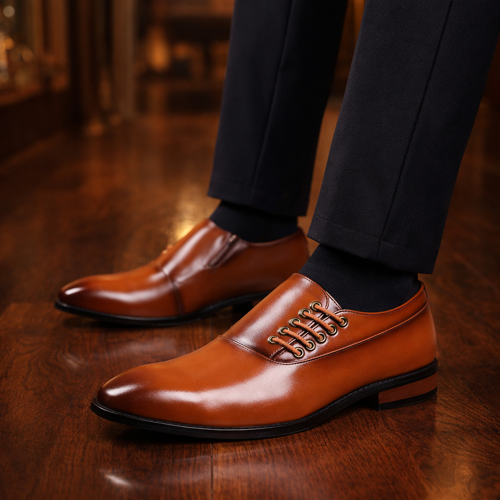 Vincenzo Leder-Businessschuhe