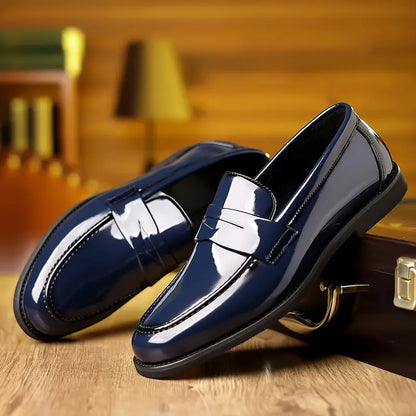 Belvedere Lackleder-Loafer