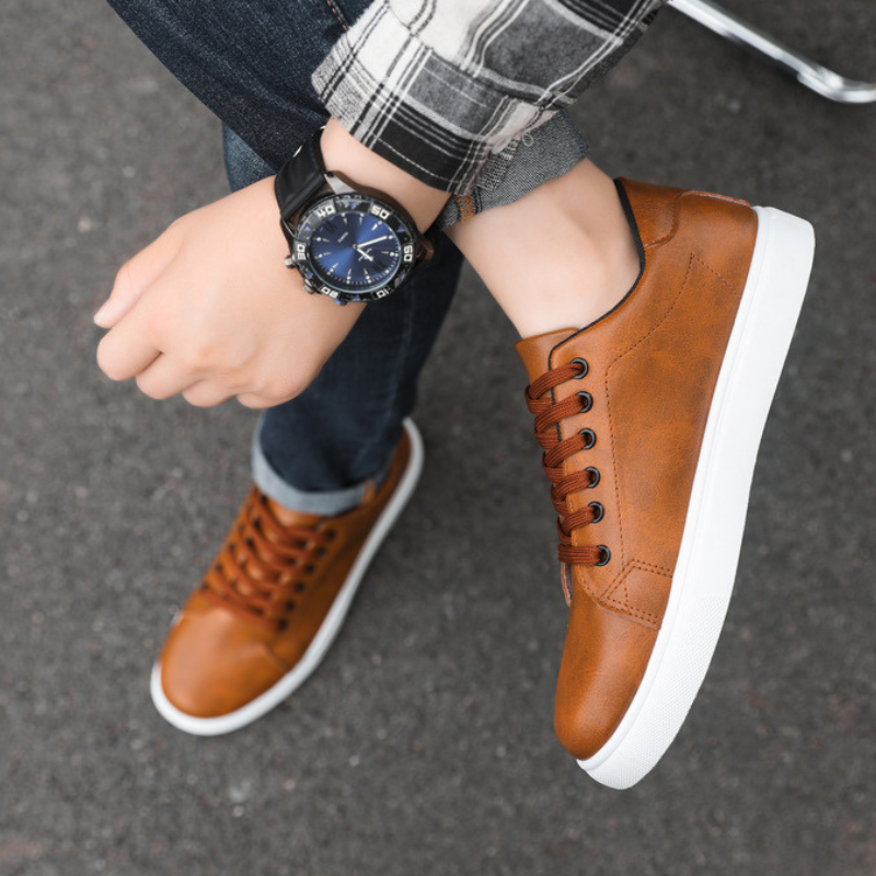 Enzo Leder-Sneaker