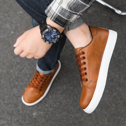 Enzo Leder-Sneaker