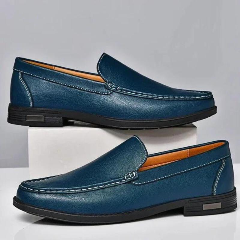 Pelle Italiana Loafer aus echtem Leder