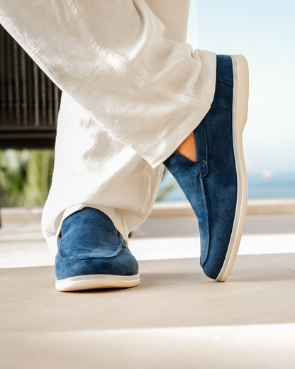 Faratti Signature-Loafer aus italienischem Wildleder