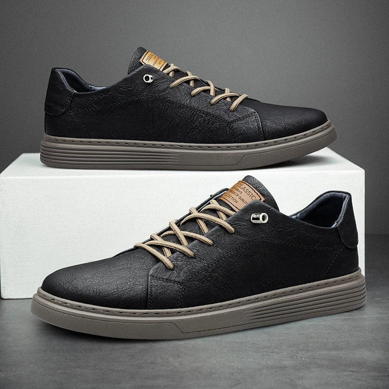 Lusso Passo Sneaker aus echtem Leder
