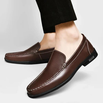 Pelle Italiana Loafer aus echtem Leder
