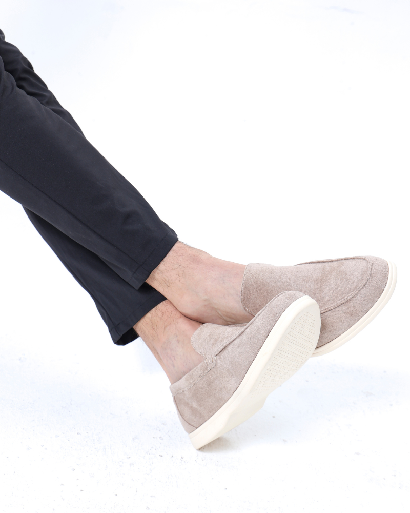 Faratti Signature-Loafer aus italienischem Wildleder