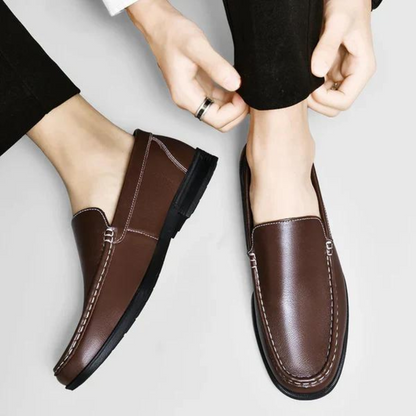 Pelle Italiana Loafer aus echtem Leder