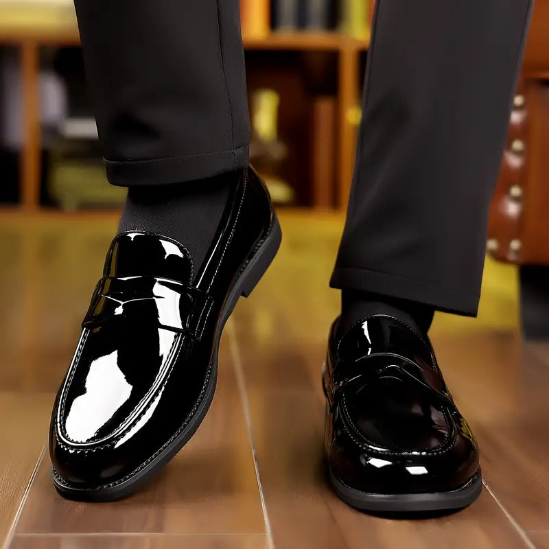 Belvedere Lackleder-Loafer