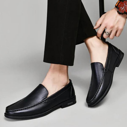 Pelle Italiana Loafer aus echtem Leder