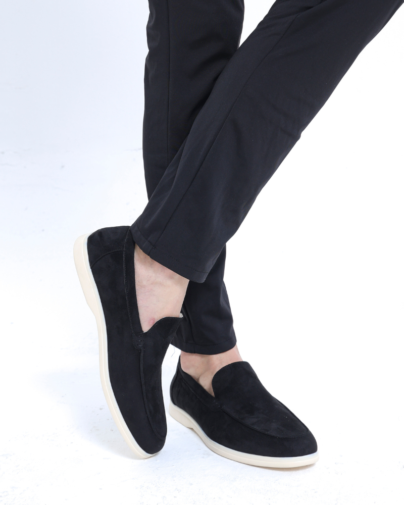 Faratti Signature-Loafer aus italienischem Wildleder