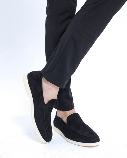 Faratti Signature-Loafer aus italienischem Wildleder
