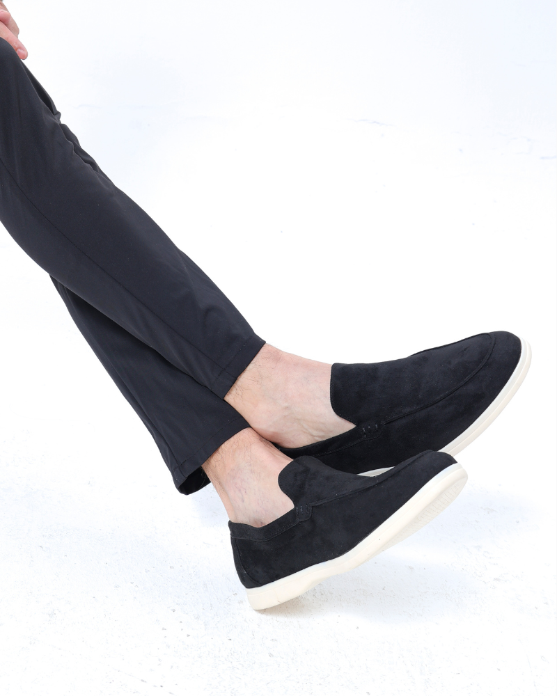 Faratti Signature-Loafer aus italienischem Wildleder