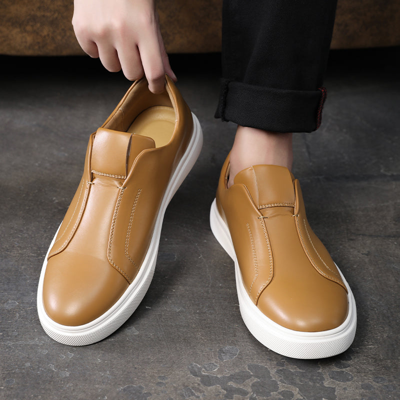 Slip-on-Leder-Sneaker