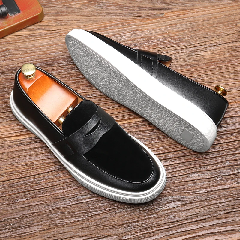 Lusso Loafer aus echtem Leder