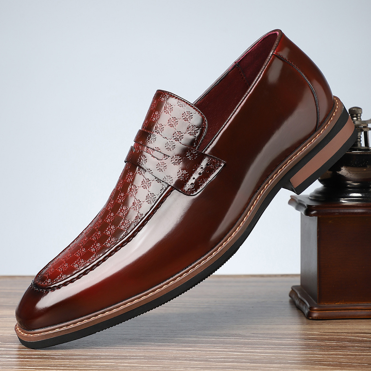 Giovanni Bellini Leder-Loafer