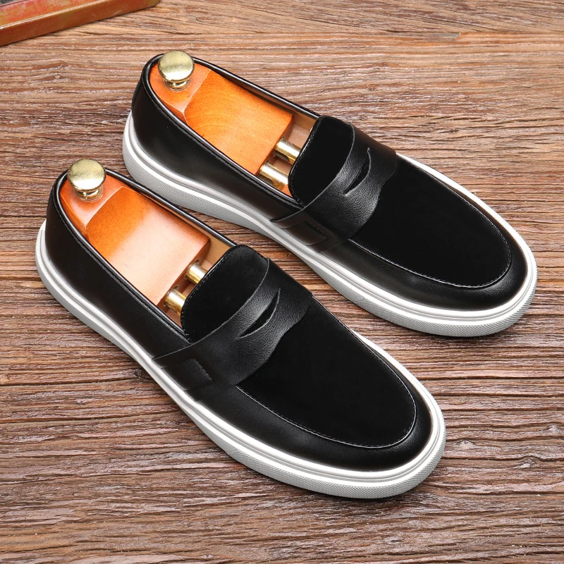 Lusso Loafer aus echtem Leder
