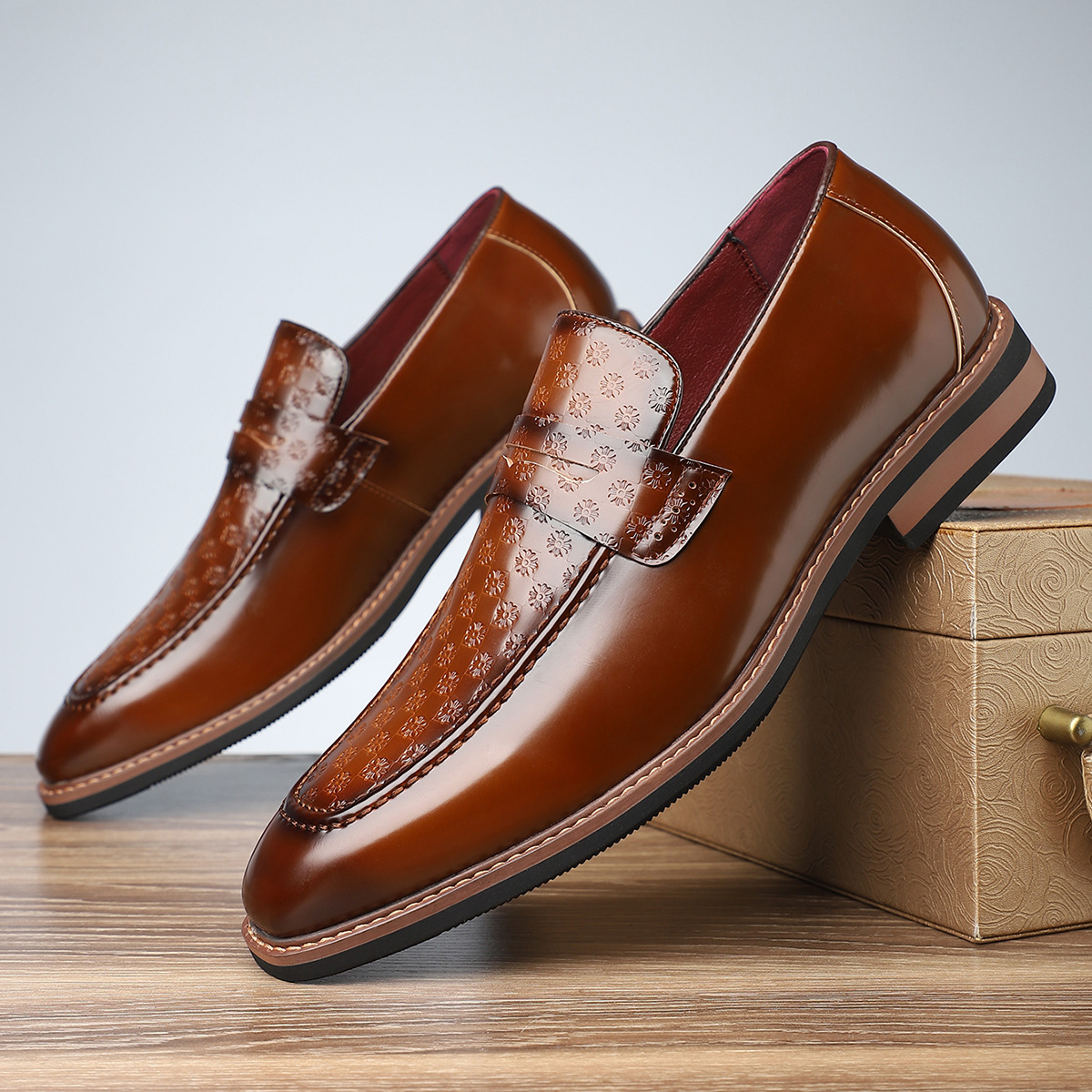 Giovanni Bellini Leder-Loafer
