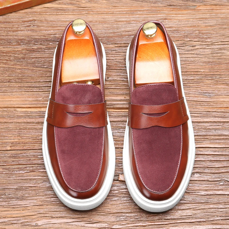 Lusso Loafer aus echtem Leder