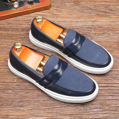 Lusso Loafer aus echtem Leder