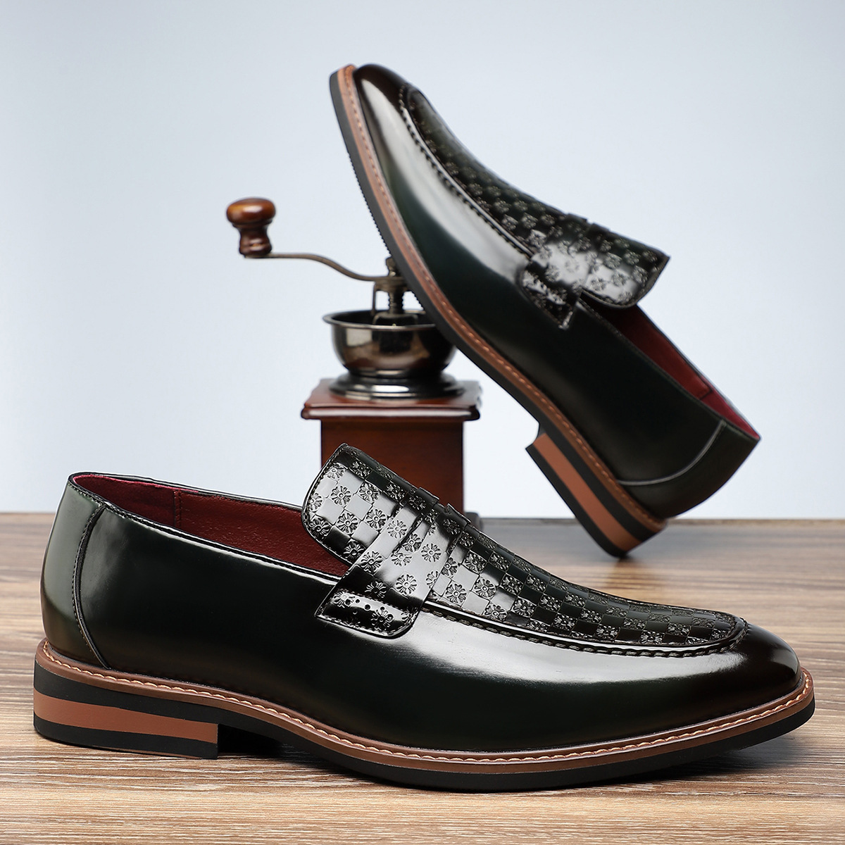 Giovanni Bellini Leder-Loafer