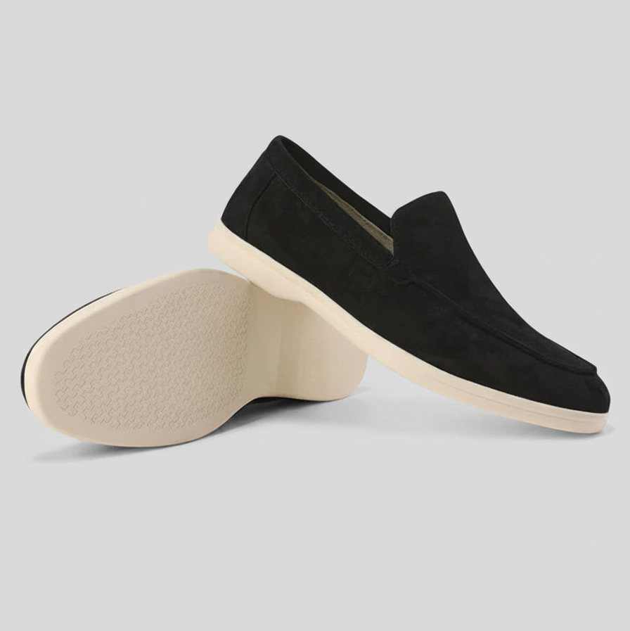 Faratti Signature-Loafer aus italienischem Wildleder