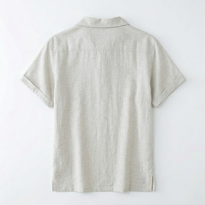 Cannes Leinen-Poloshirt