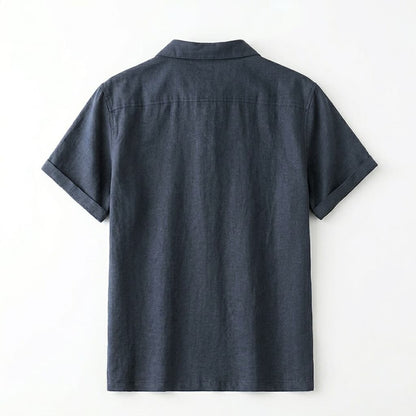 Cannes Leinen-Poloshirt