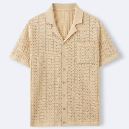 Marbella Strick-Poloshirt