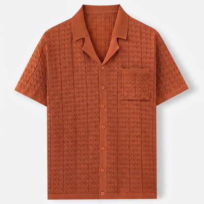 Marbella Strick-Poloshirt