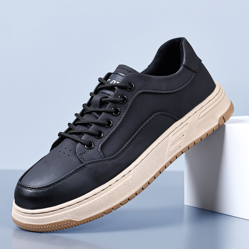 Boston Leder-Sneaker