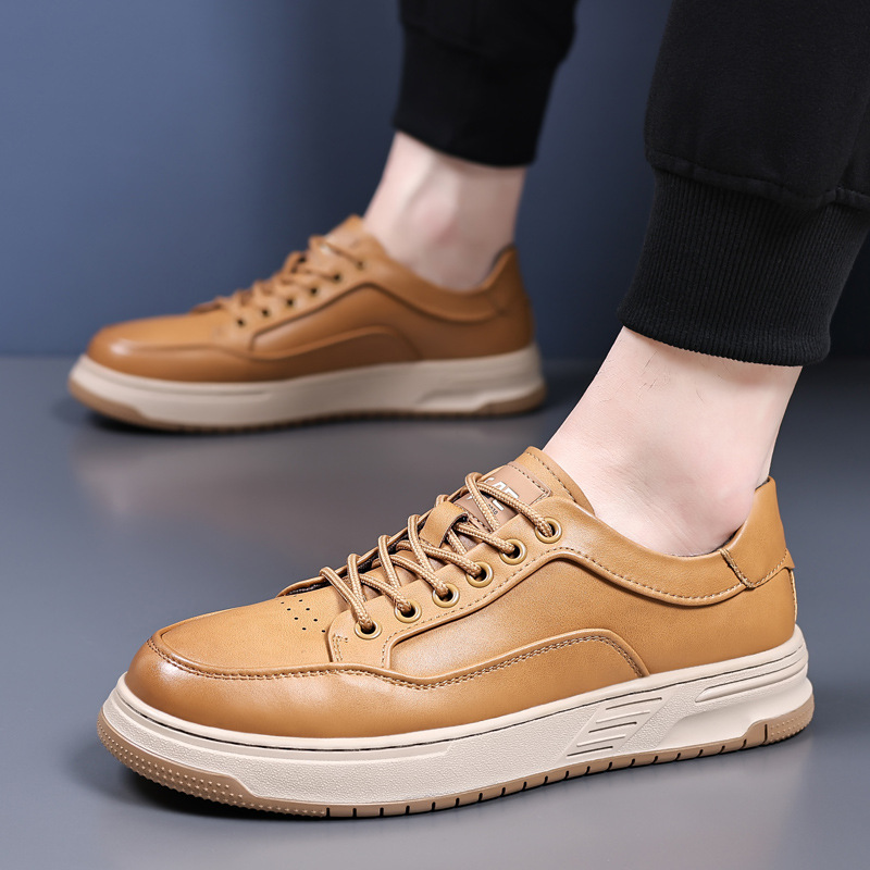 Boston Leder-Sneaker