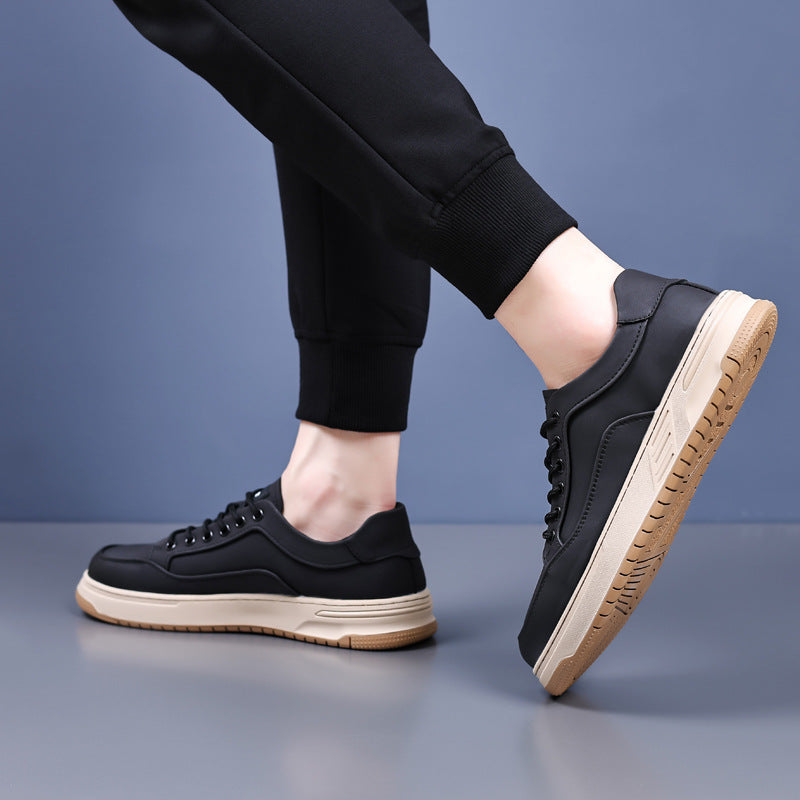 Boston Leder-Sneaker