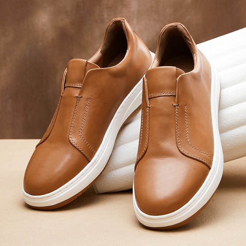 Slip-on-Leder-Sneaker
