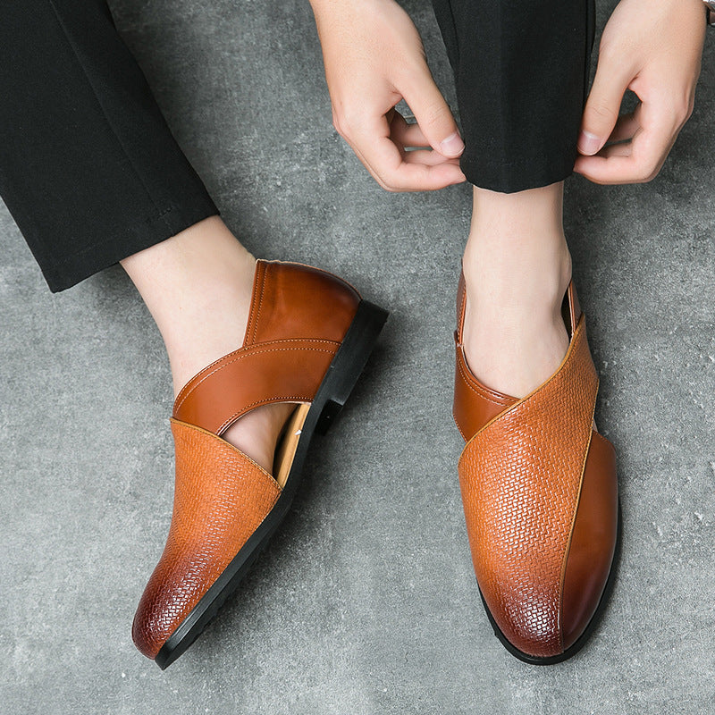 Panache Loafer aus echtem Leder