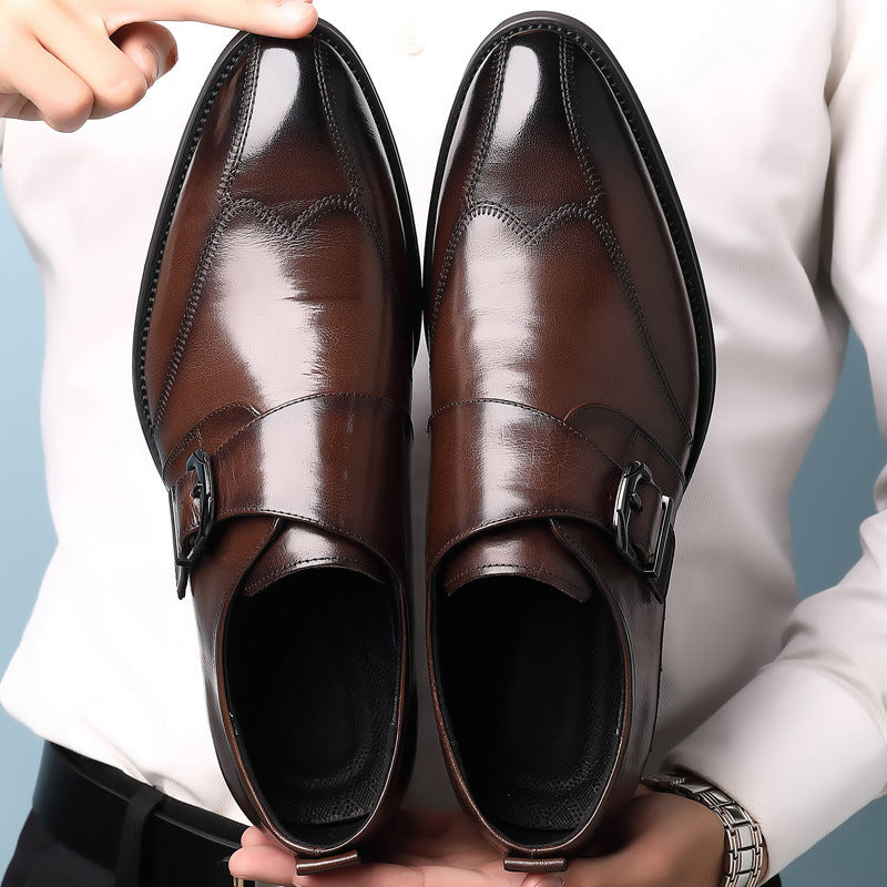 Lusso Italiana Loafer aus echtem Leder