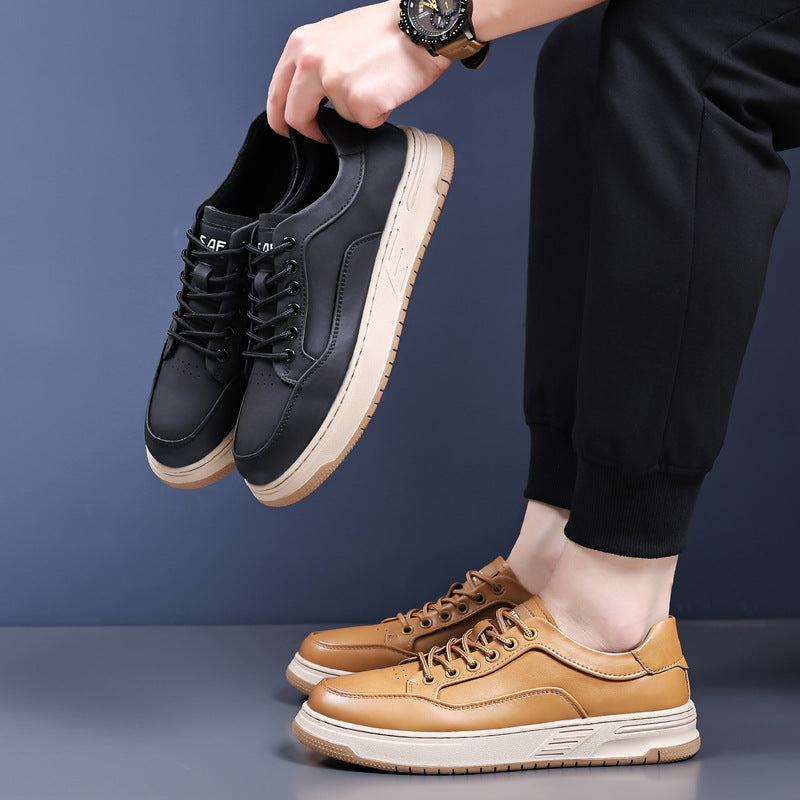 Boston Leder-Sneaker